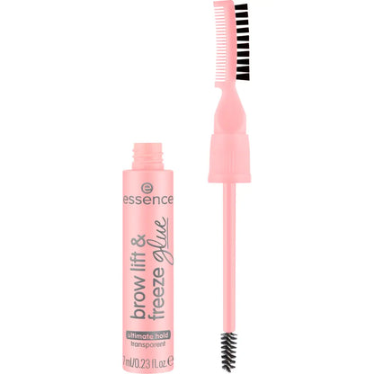 Essence brown lift & freeze glue eye brow gel 18h hold