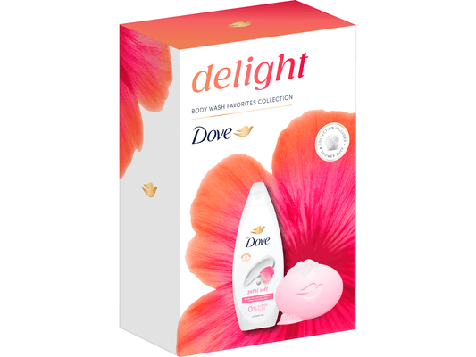 Dove delight petal soft set limited edition