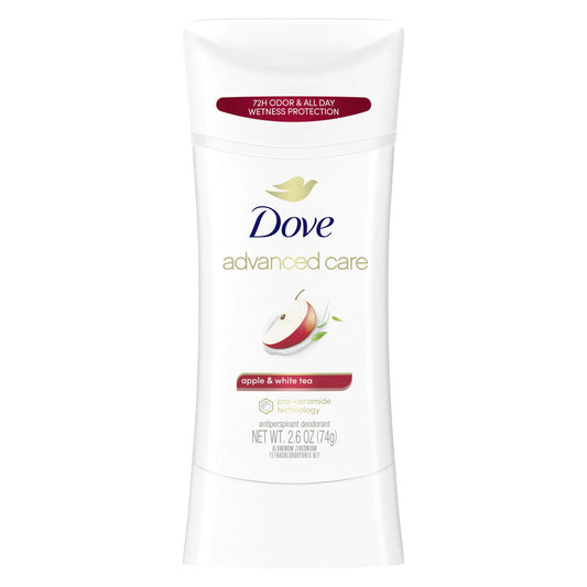 Dove advanced care apple & white tea stick (74g) 72 hours