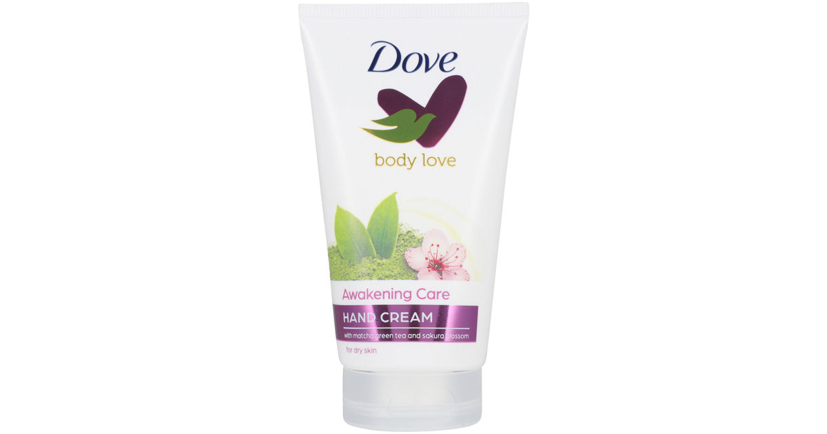 Dove matcha green tea and sakura blossom hand cream