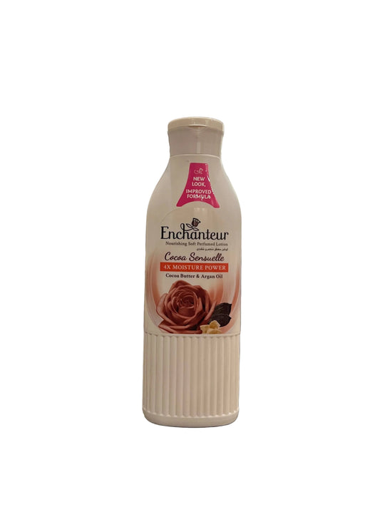 Enchanteur cocoa lotion