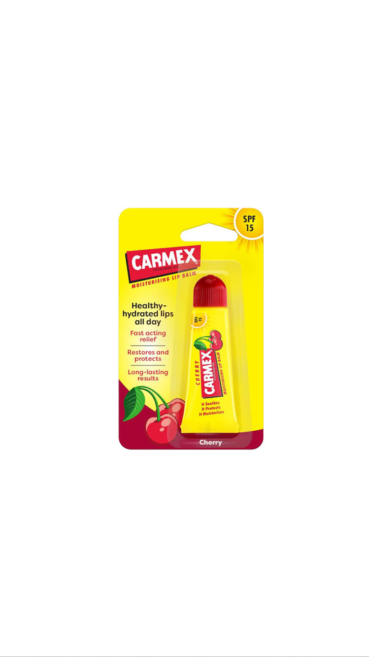 Carmex cherry lip balm