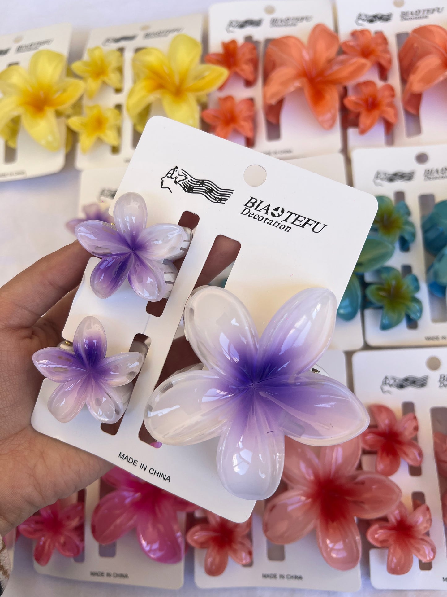 Hair clip set
