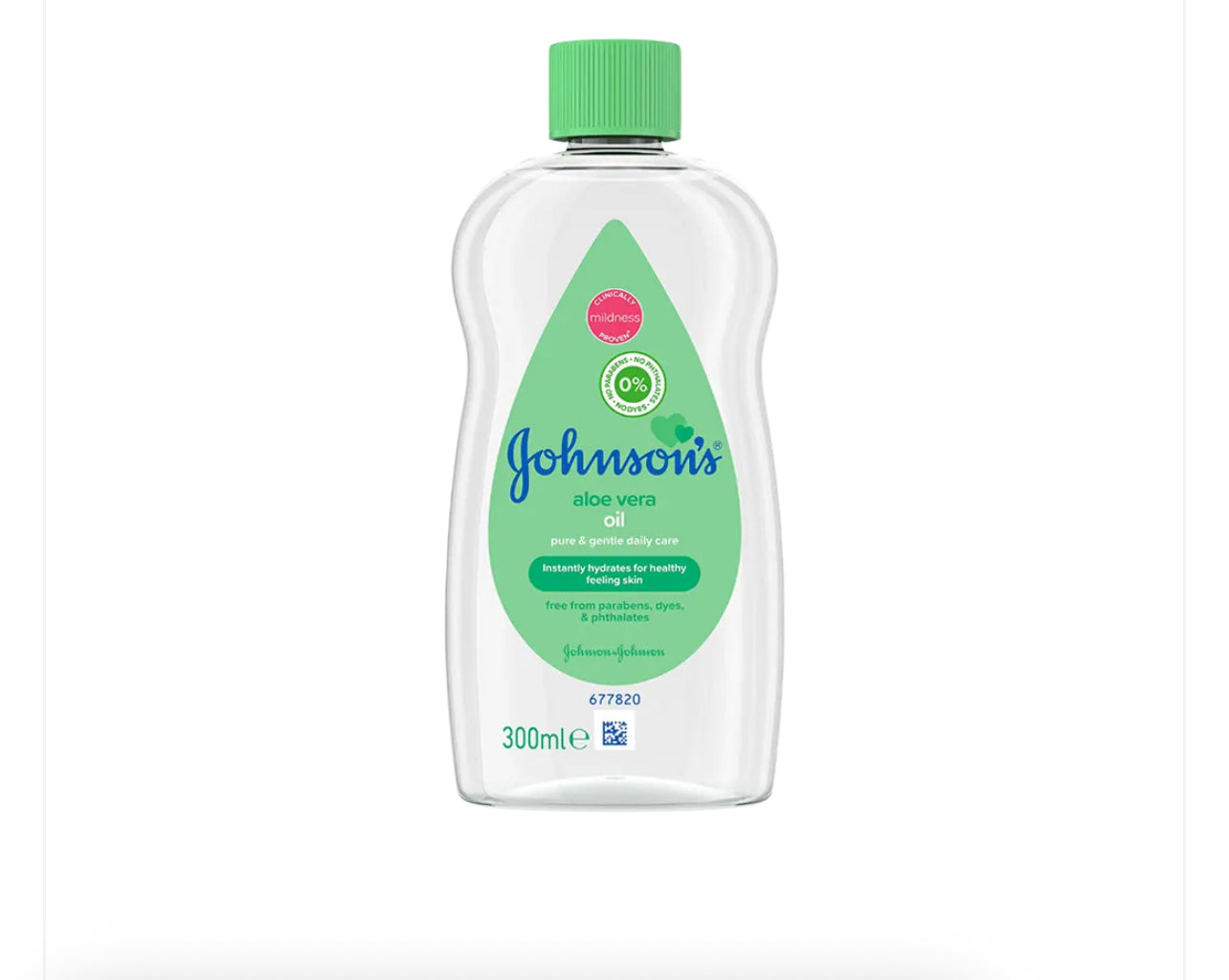 Johnsons body oil