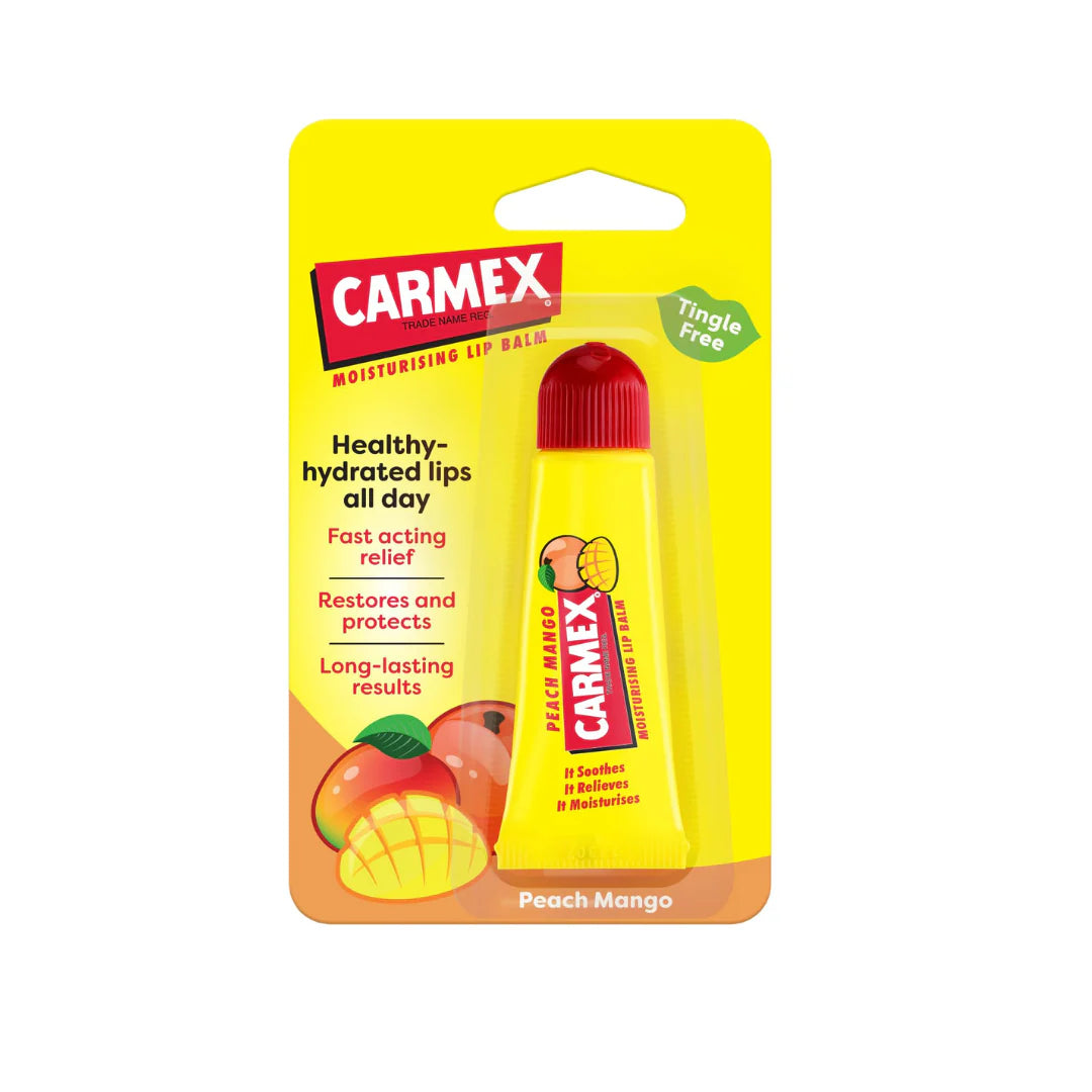 Carmex peach mango lip balm