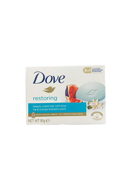 Dove blue fig & orange blossom scent soap