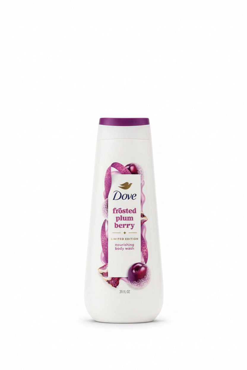 Dove frosted plum berry nourishing shower gel limited edition