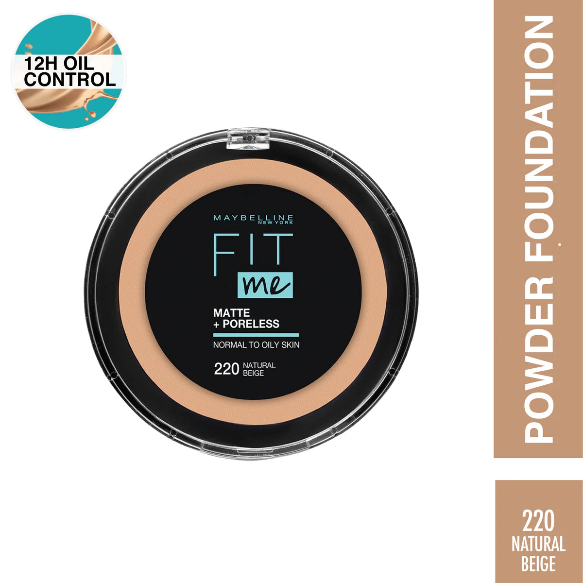 Maybelline New York Fit Me- Perfect Matte Finish & Poreless Powder That Lasts Up To 16 Hours